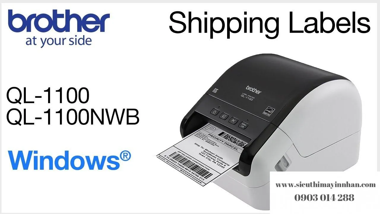 BROTHER QL1110NWB Chính Hãng