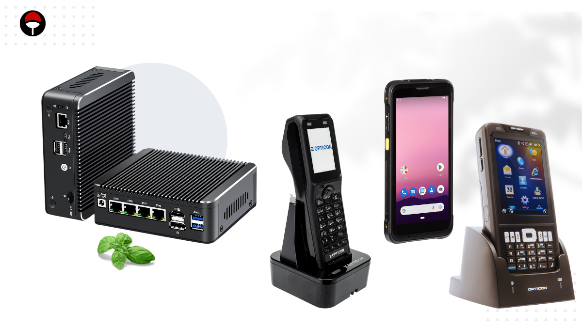 Một chiếc xe dịch vụ sửa chữa lưu động của công ty giải pháp mã vạch, biểu tượng của dịch vụ sửa chữa máy in mã vạch tận nơi nhanh chóng.