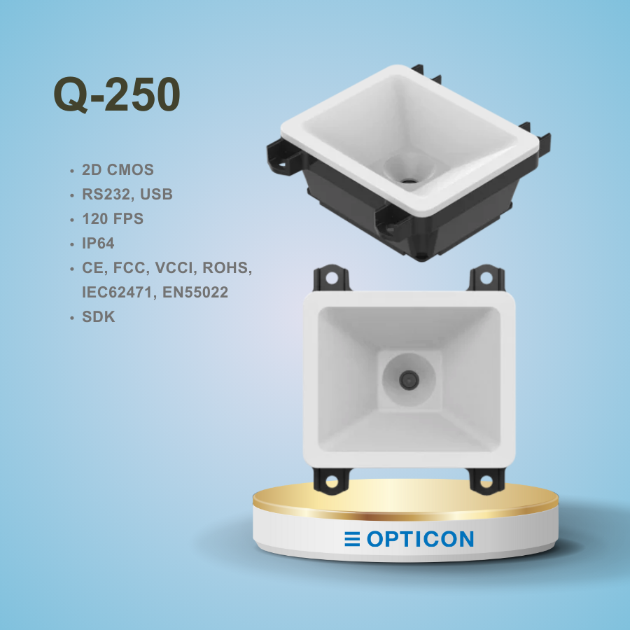 Máy quét mã QR tốc độ cao hỗ trợ quản lý kho hiệu quả