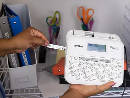 Ứng dụng nhãn Brother TZe-231 trong văn phòng, quản lý tài liệu, hồ sơ